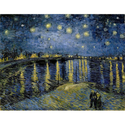 Vincent van Gogh - Starry Night Over the Rhone