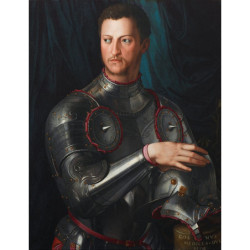 Agnolo Bronzino - Cosimo I de' Medici in armour