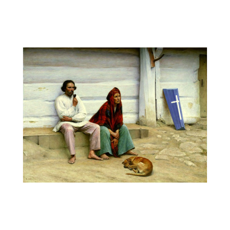 Aleksander Gierymski - Chłopska trumna