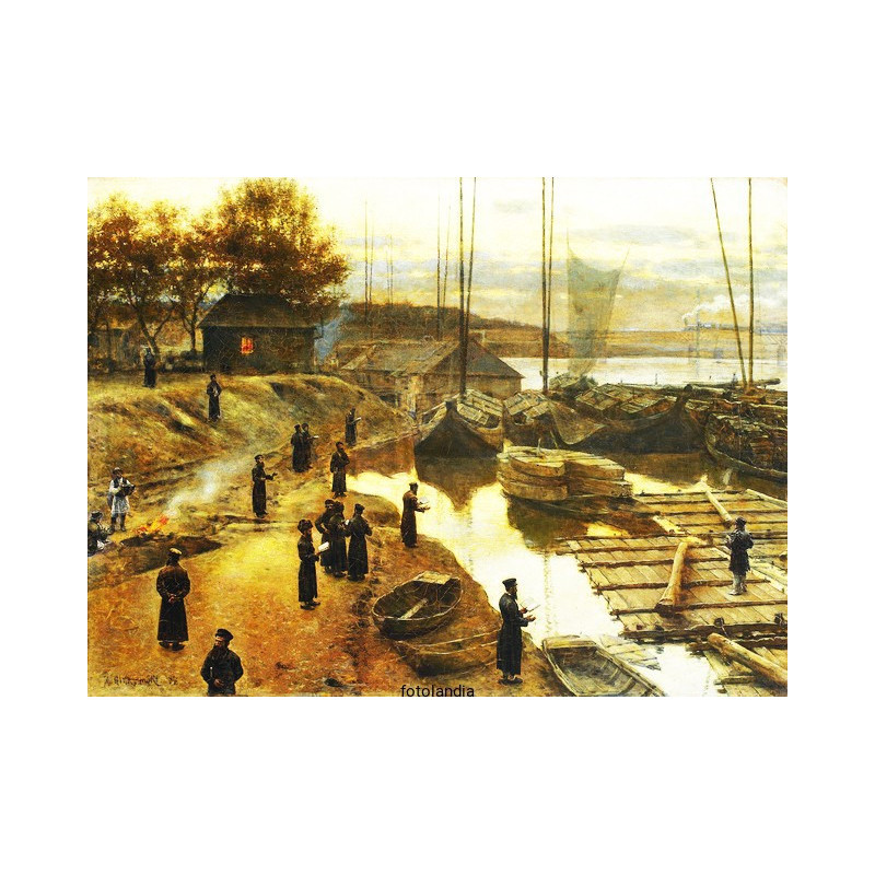 Aleksander Gierymski - Święto trąbek