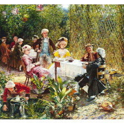 Aleksander Gierymski - W altanie