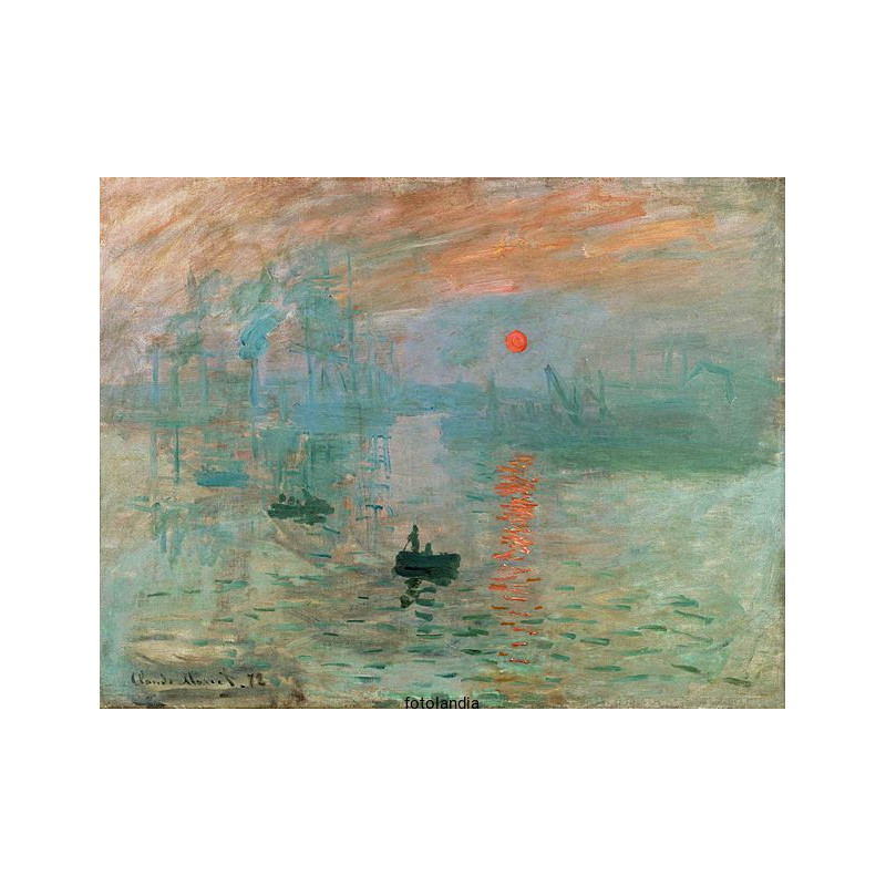Claude Monet - Impression ( Sunrise )
