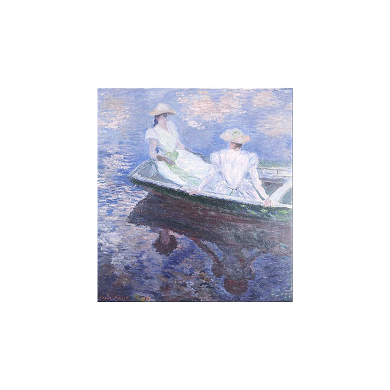 Claude Monet - On the Boat