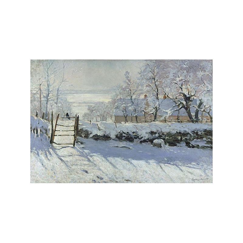 Claude Monet - The Magpie