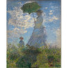 Claude Monet - Woman with a Parasol ( Madame Monet and Her Son )