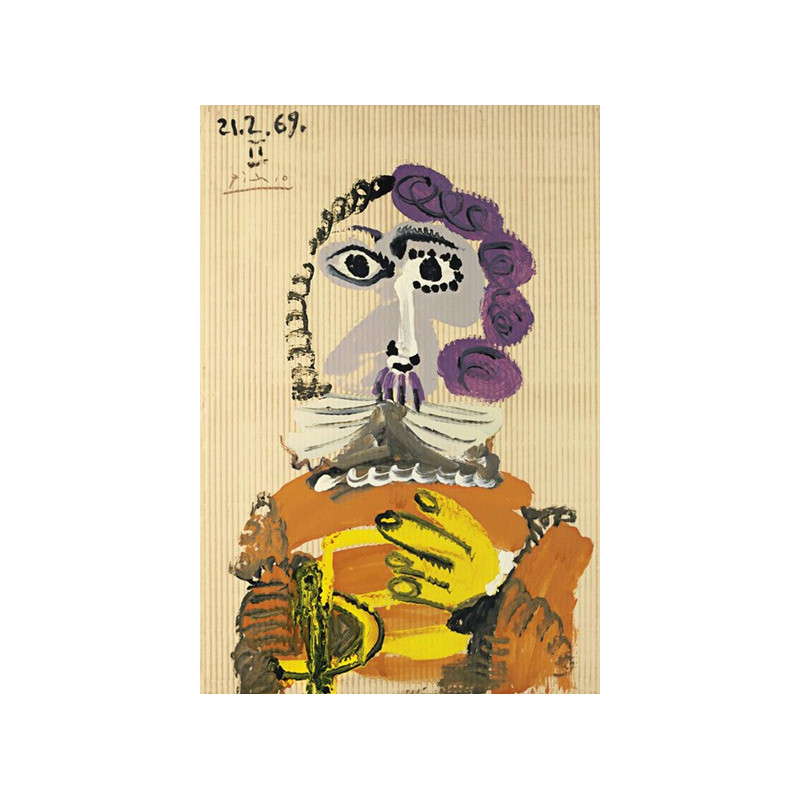 Pablo Picasso - Buste d'homme