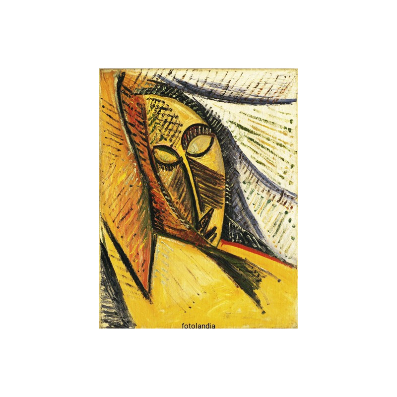 Pablo Picasso - Head of a Sleeping Woman