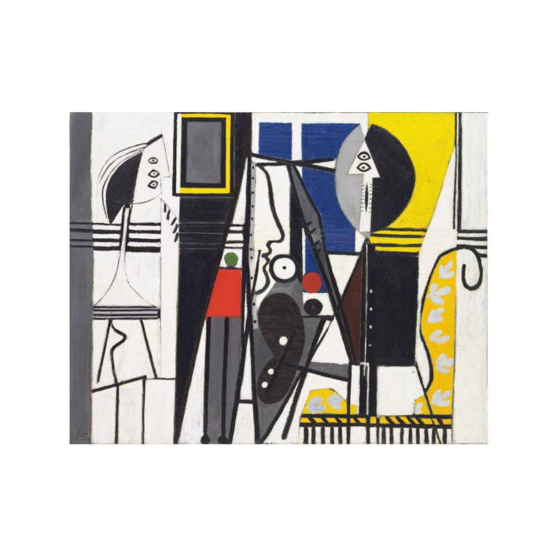 Pablo Picasso - Painter and his model