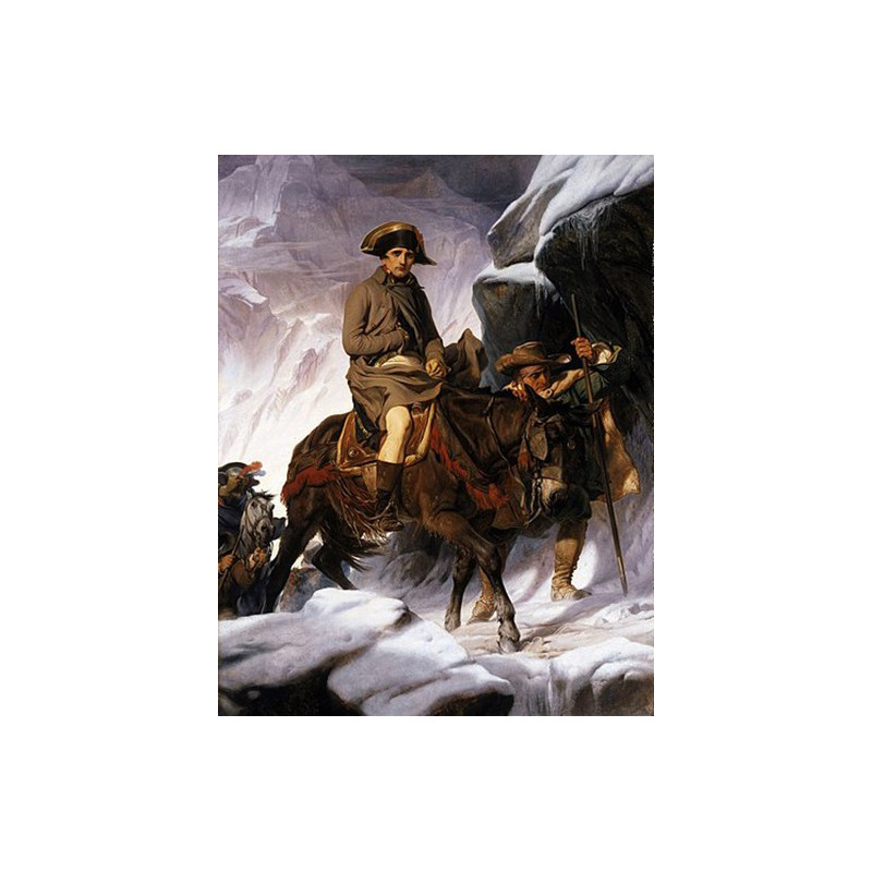 Paul Delaroche - Napoleon Crossing the Alps
