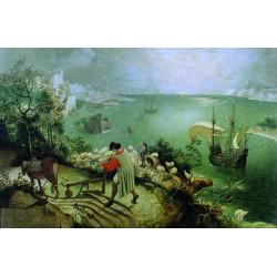 Pieter Bruegel The Elder - Landscape with the Fall of Icarus