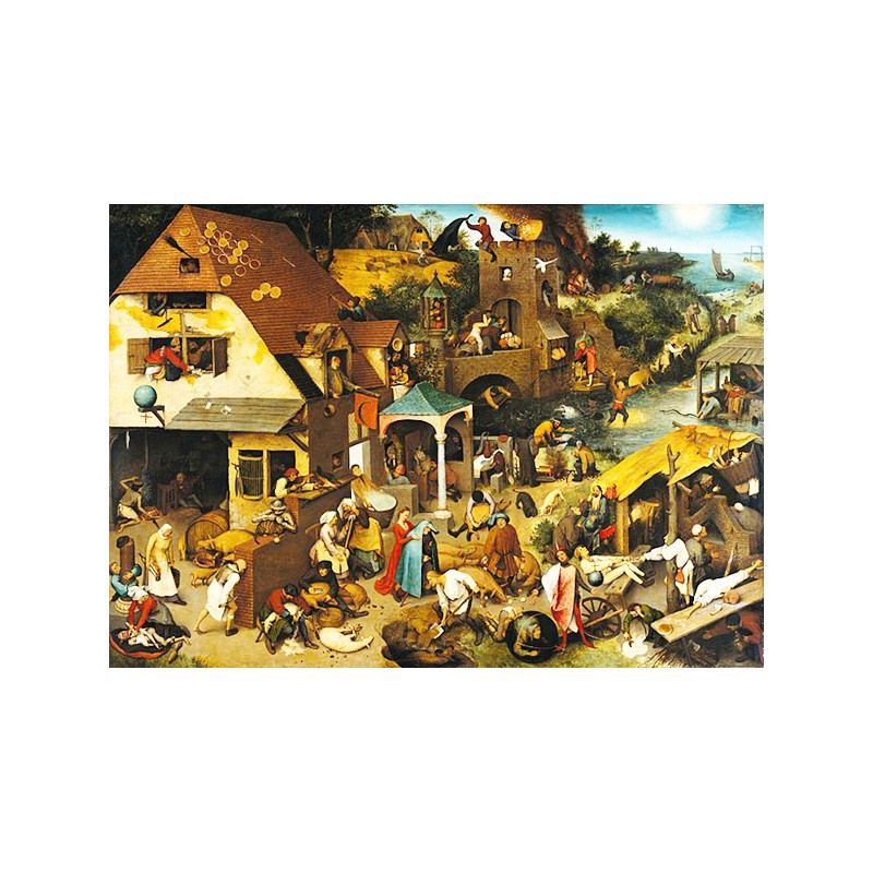 Pieter Bruegel The Elder - The Dutch Proverbs