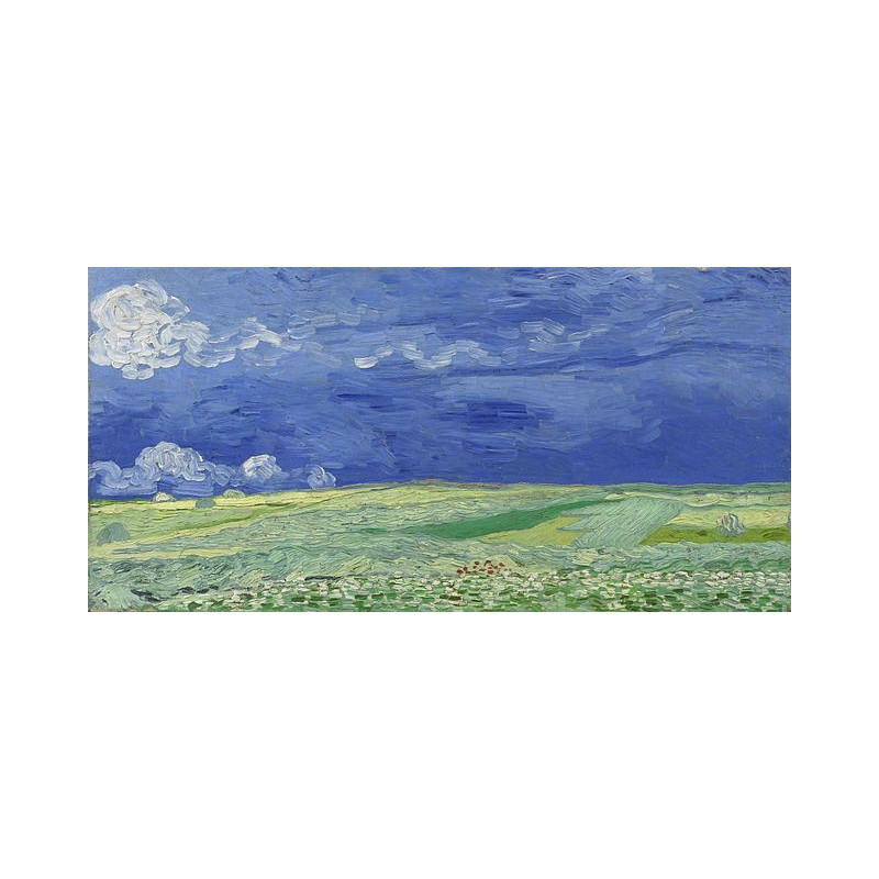 Vincent van Gogh - Wheatfields under Thunderclouds