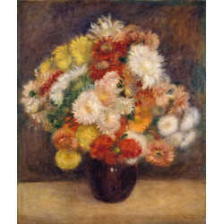 Pierre-Auguste Renoir - Bouquet of Chrysanthemums