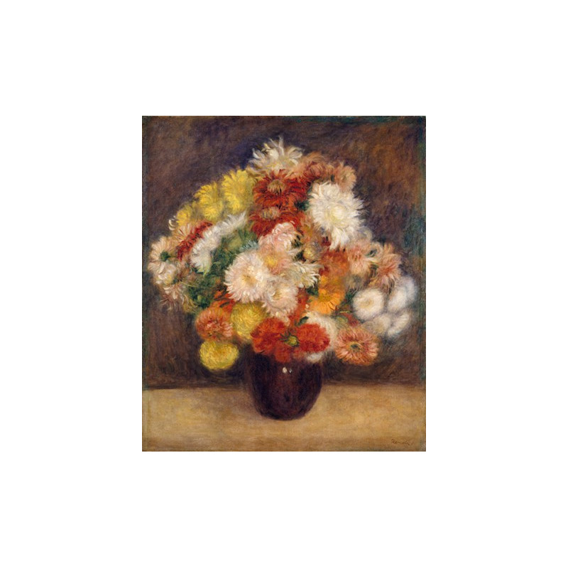 Pierre-Auguste Renoir - Bouquet of Chrysanthemums