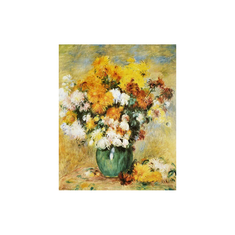 Pierre-Auguste Renoir - Bouquet of Chrysanthemums