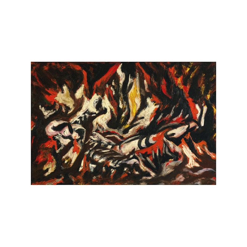 Jackson Pollock - Flame