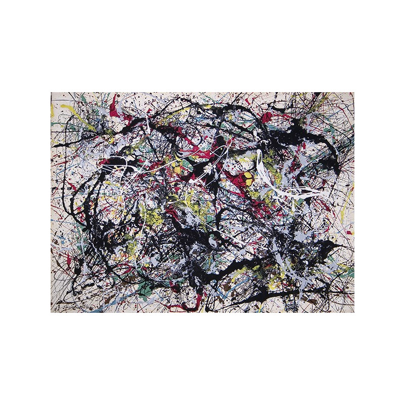Jackson Pollock - Number 34, Numer 34