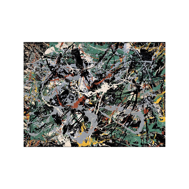 Jackson Pollock - Untitled (Green Silver)