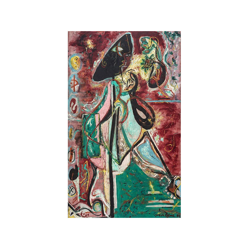 Jackson Pollock - The Moon Woman