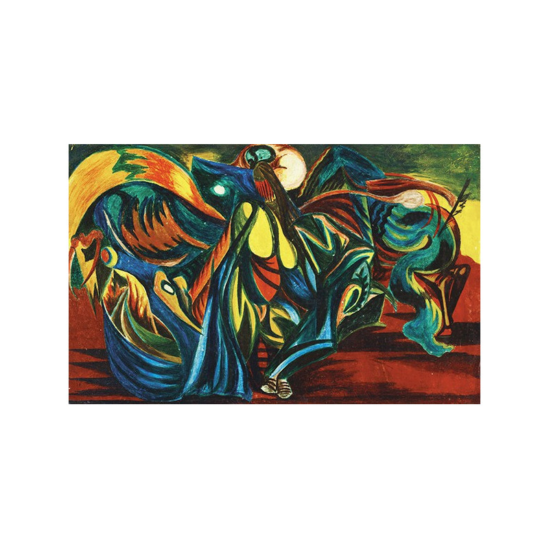 Jackson Pollock - Composition with Oval Forms