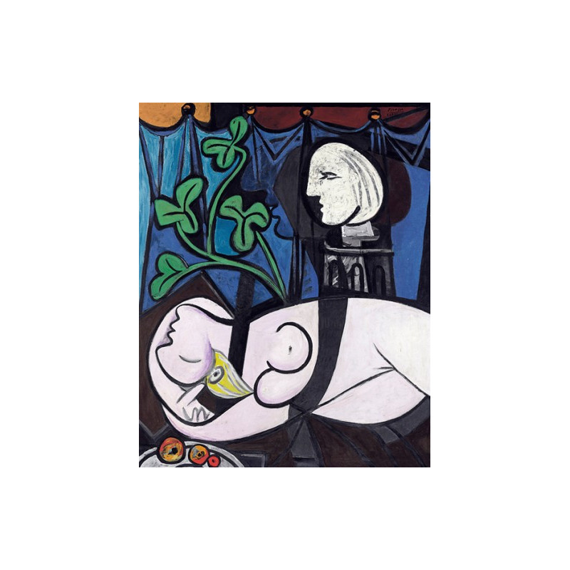 Pablo Picasso - Nude, Green Leaves and Bust