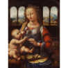 Leonardo da Vinci - Madonna z goździkiem