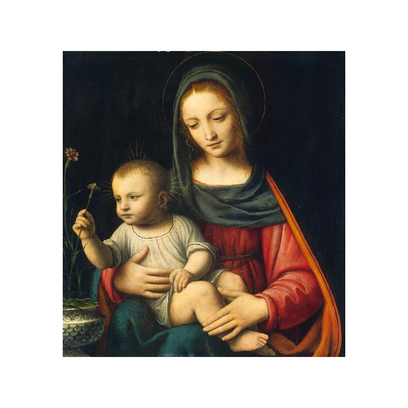 Bernardino Luini - Madonna z goździkiem