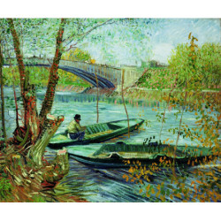 Vincent van Gogh - Fishing in the Spring