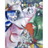 Marc Chagall - I and The Village, Ja i Wieś
