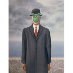 Rene Magritte - The Son of Man, Syn Człowieczy