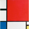 Piet Mondrian - Composition with Red Blue & Yellow