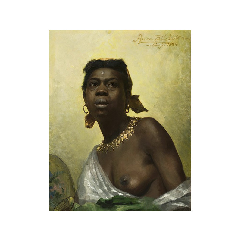 Anna Bilińska-Bohdanowiczowa - Murzynka, A Negress
