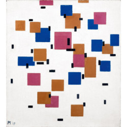 Piet Mondrian - Composition in colour A