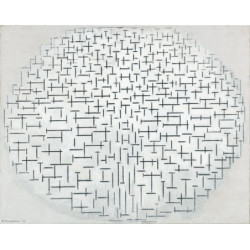 Piet Mondrian - Composition 10 in Black and White