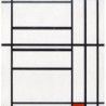 Piet Mondrian - Composition No 1 with Grey and Red
