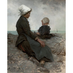 Anna Bilińska-Bohdanowiczowa - Nad brzegiem morza