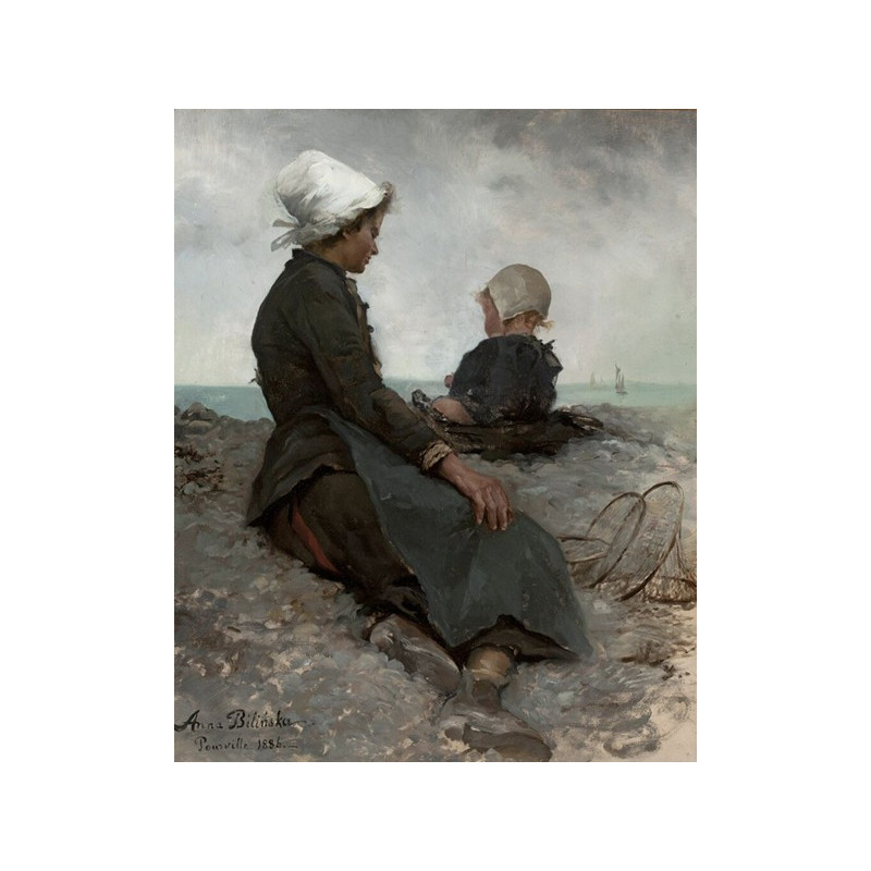 Anna Bilińska-Bohdanowiczowa - Nad brzegiem morza