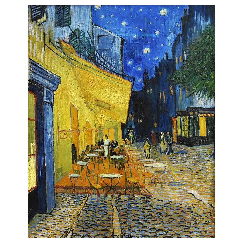 Vincent van Gogh - Cafe Terrace at Night