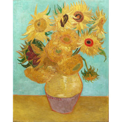 Vincent van Gogh - Still Life - Vase with Twelve Sunflowers (SĹ‚oneczniki)