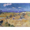 Vincent van Gogh - Wheat Stacks with Reaper