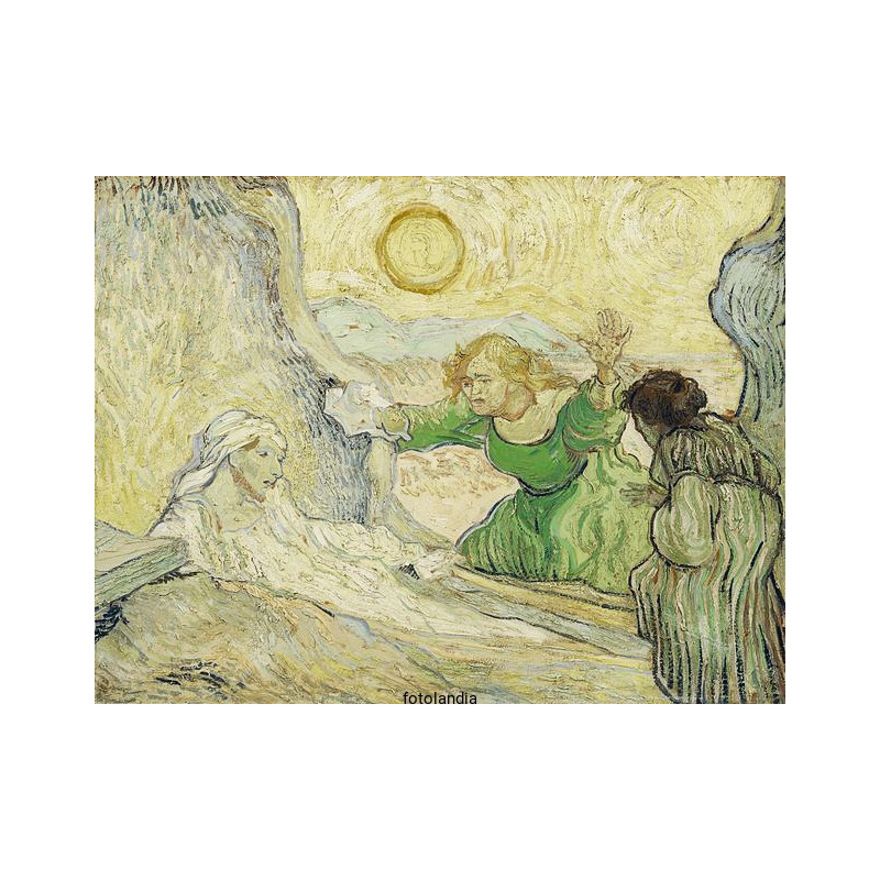 Vincent van Gogh - The Raising of Lazarus ( after Rembrandt )