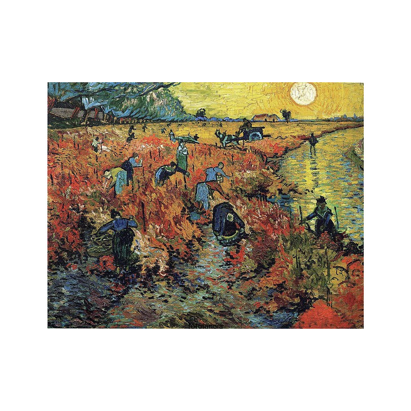 Vincent van Gogh - Red Vineyards at Arles