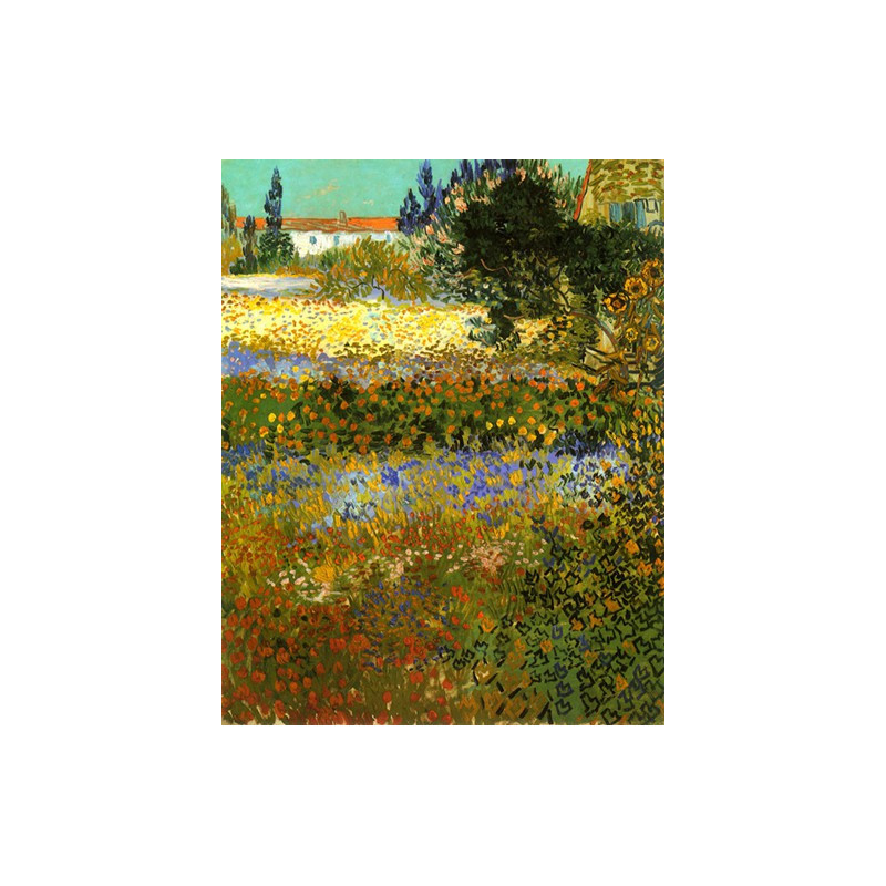 Vincent van Gogh - Flowering Garden